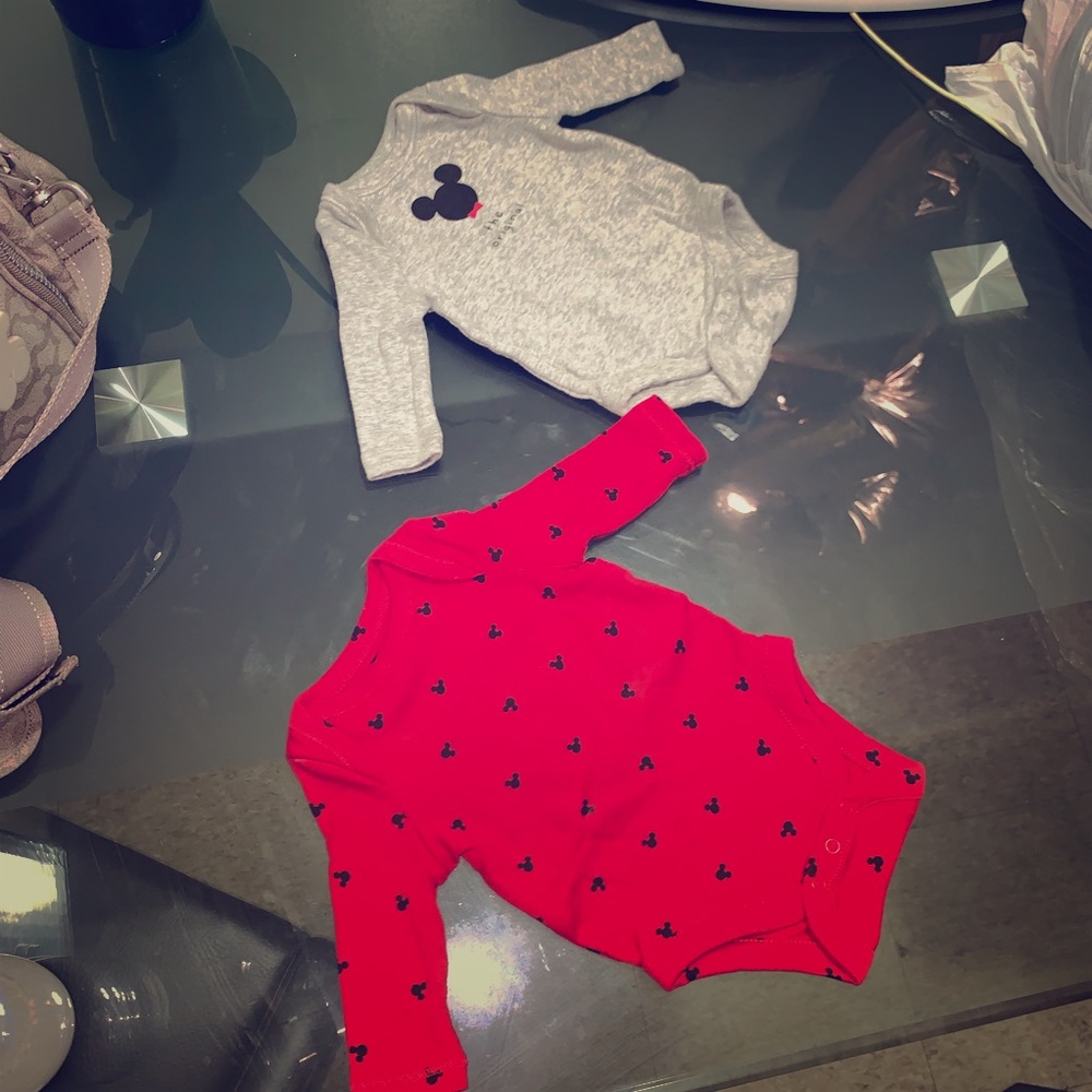 Baby Gap Mickey Onesies Bundle